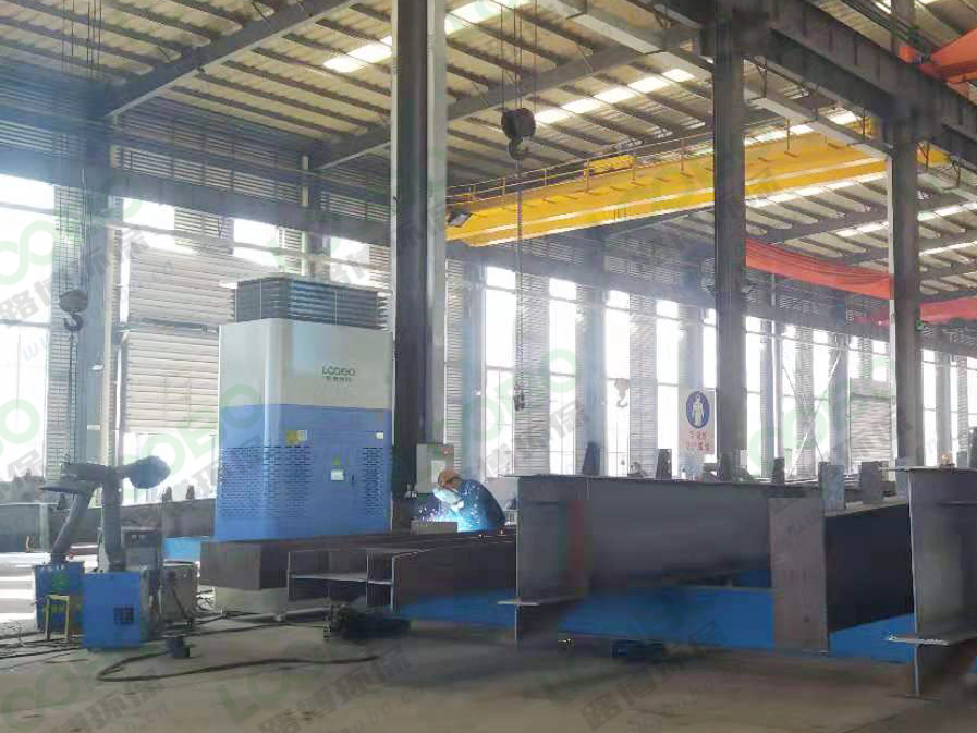 自循環(huán)焊煙凈化器：大型工件焊接打磨車間高性價(jià)比之選